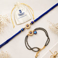 evil eye rakhi for bhai bhabhi
