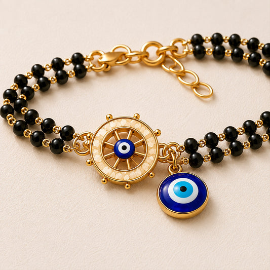 Evil Eye Rakhi for Bhai Bhabhi