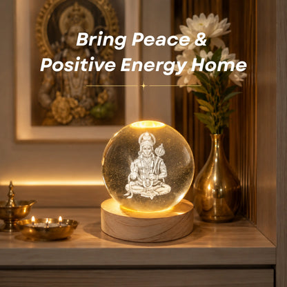 Premium Crystal hanuman ji Lamp