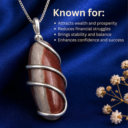 Original Narmada Shivling Pendent (Multicolour)