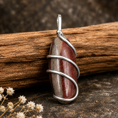 Original Narmada Shivling Pendent (Multicolour)