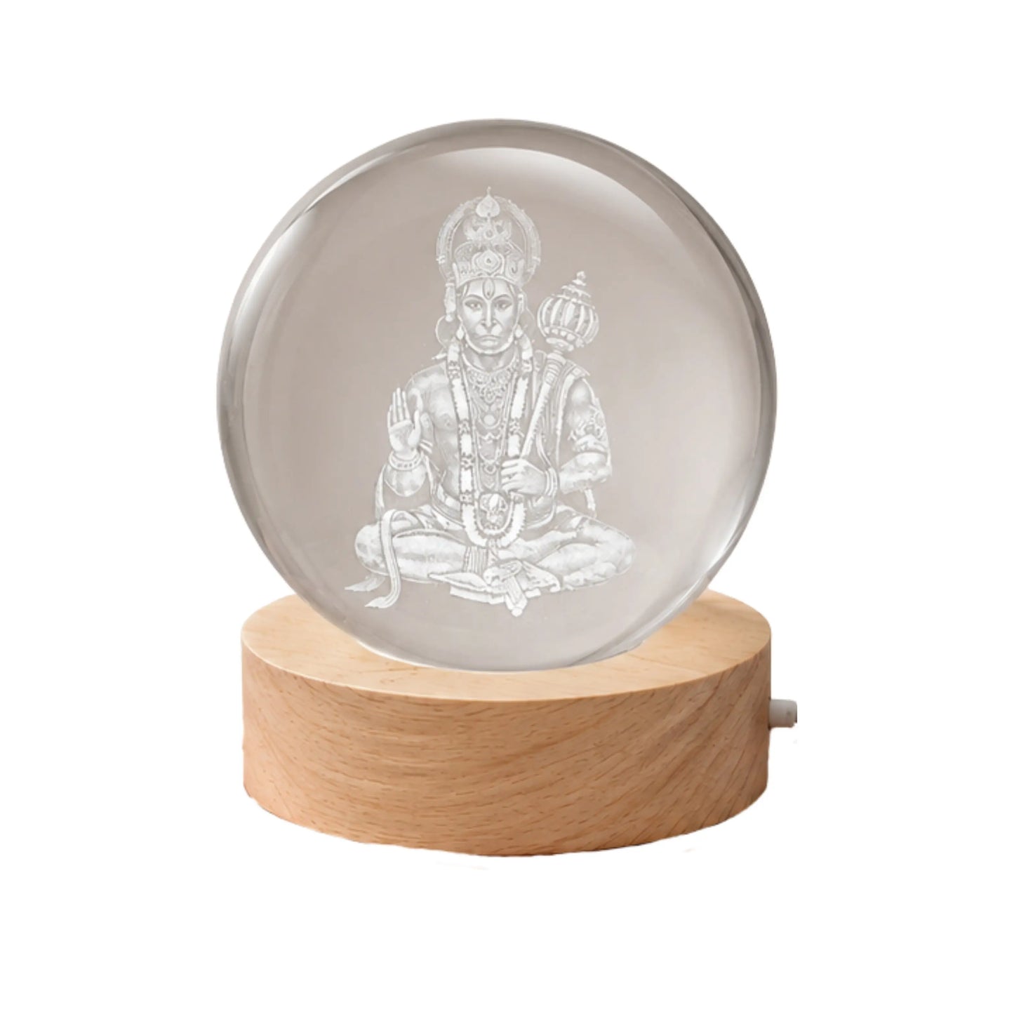 Premium Crystal hanuman ji Lamp