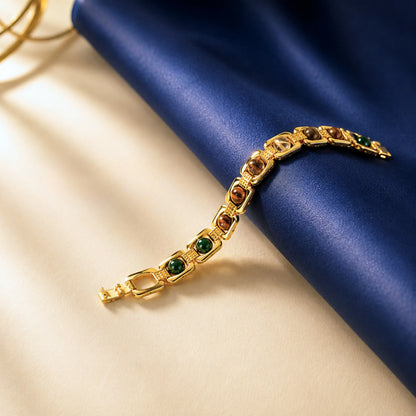 Gold Plated Essential Money Magnet Bracelet ( Dhanyog Bracelet)
