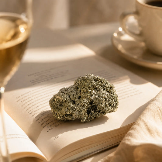 Raw Pyrite Stone - Wealth & Success Magnet for Vaastu