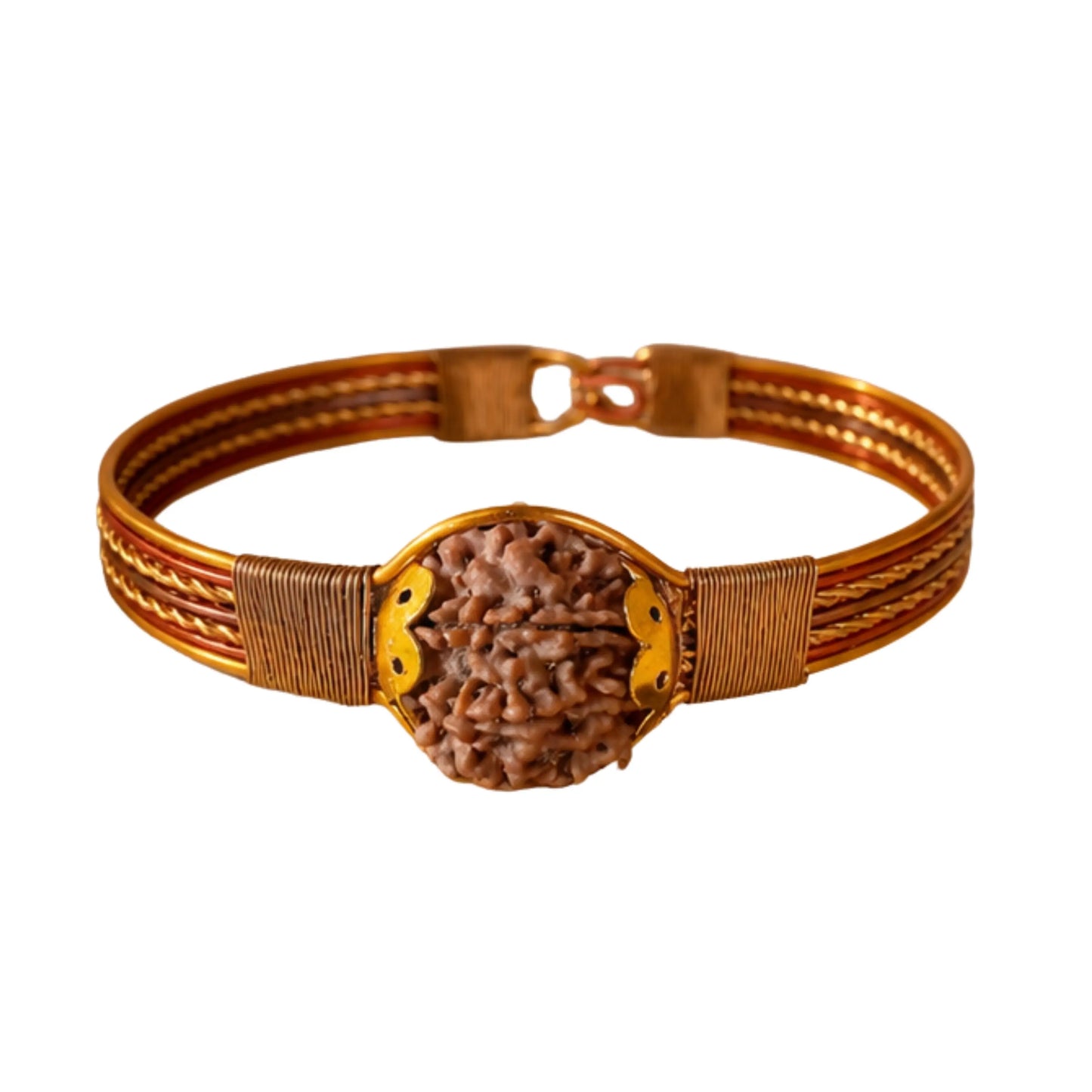Asli Rudraksh Copper Kada