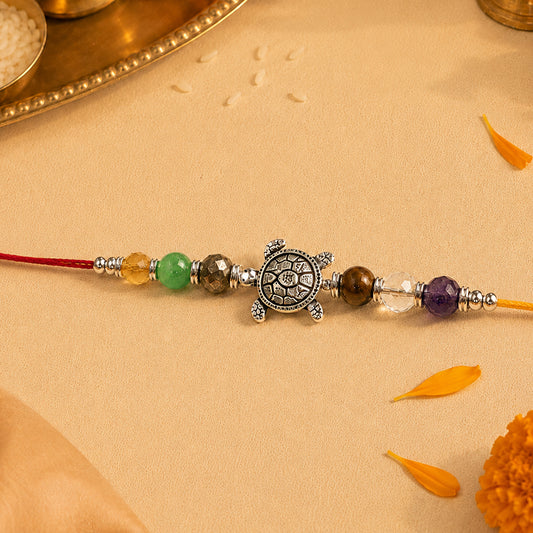 Dhanlabh Crystal Rakhi Hamper