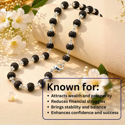 silver plated kharungali mala