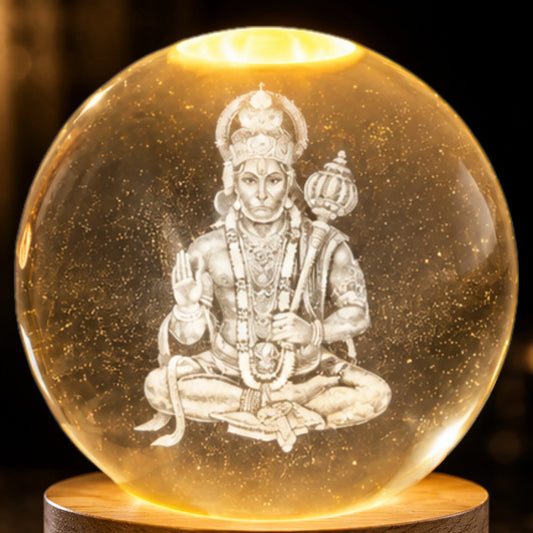 Premium Crystal hanuman ji Lamp