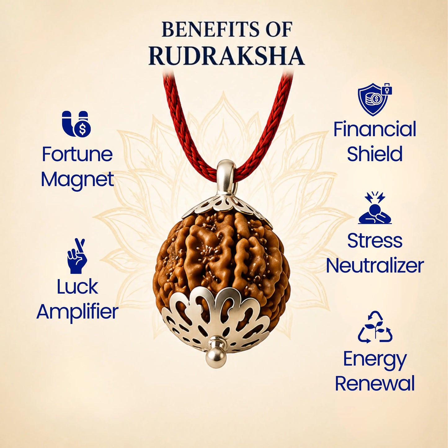 7 mukhi nepali rudraksh