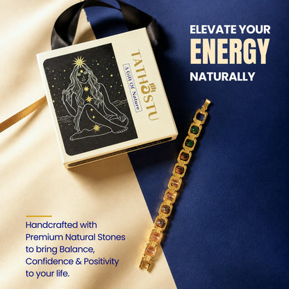 Gold Plated Essential Money Magnet Bracelet ( Dhanyog Bracelet)