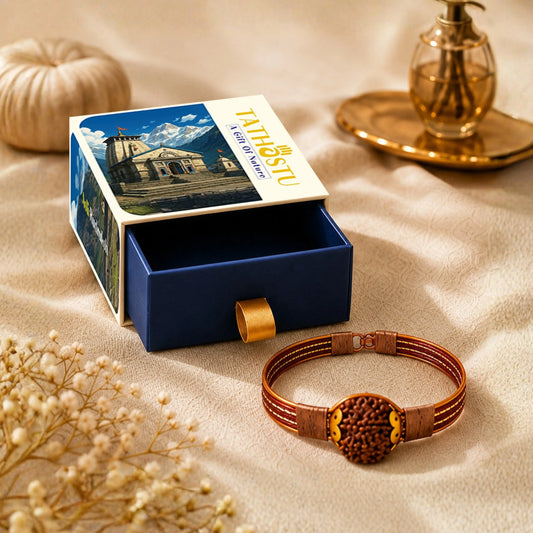 Asli Rudraksh Copper Kada