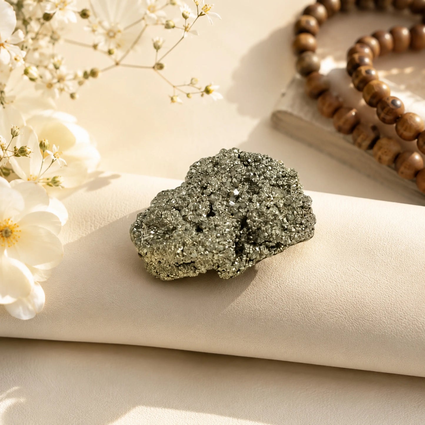 Raw Pyrite Stone - Wealth & Success Magnet for Vaastu