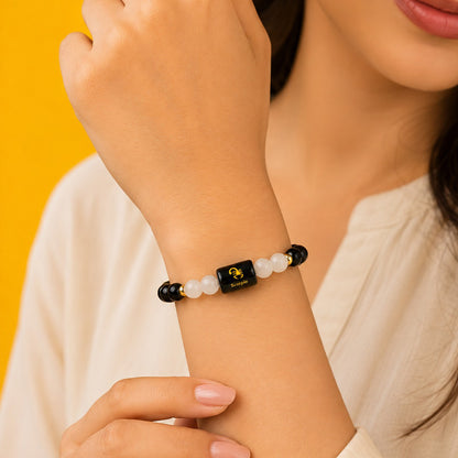 Scorpio Bracelet  (वृश्चिक राशि) Free Selenite Plate